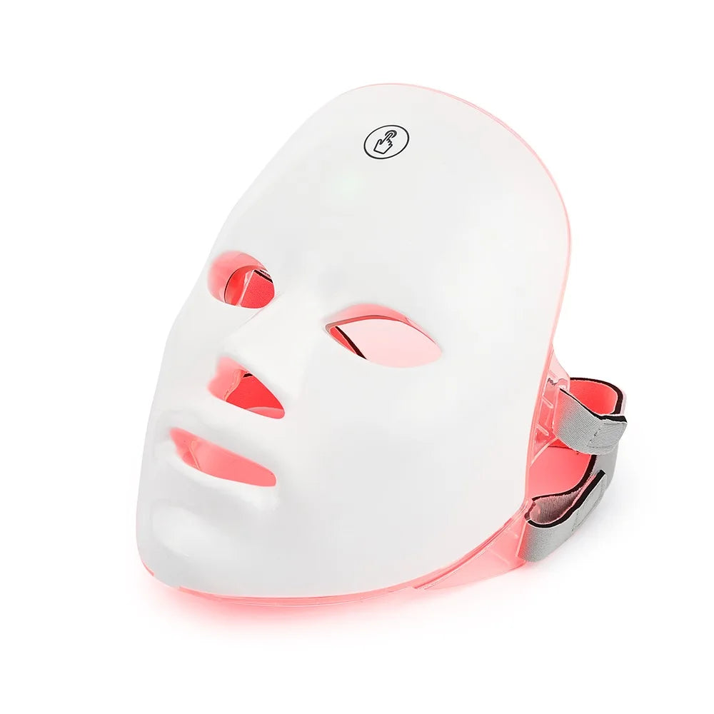 Masque LED Foreverlily 7 Couleurs - Soin et Rajeunissement Facial Rechargeable